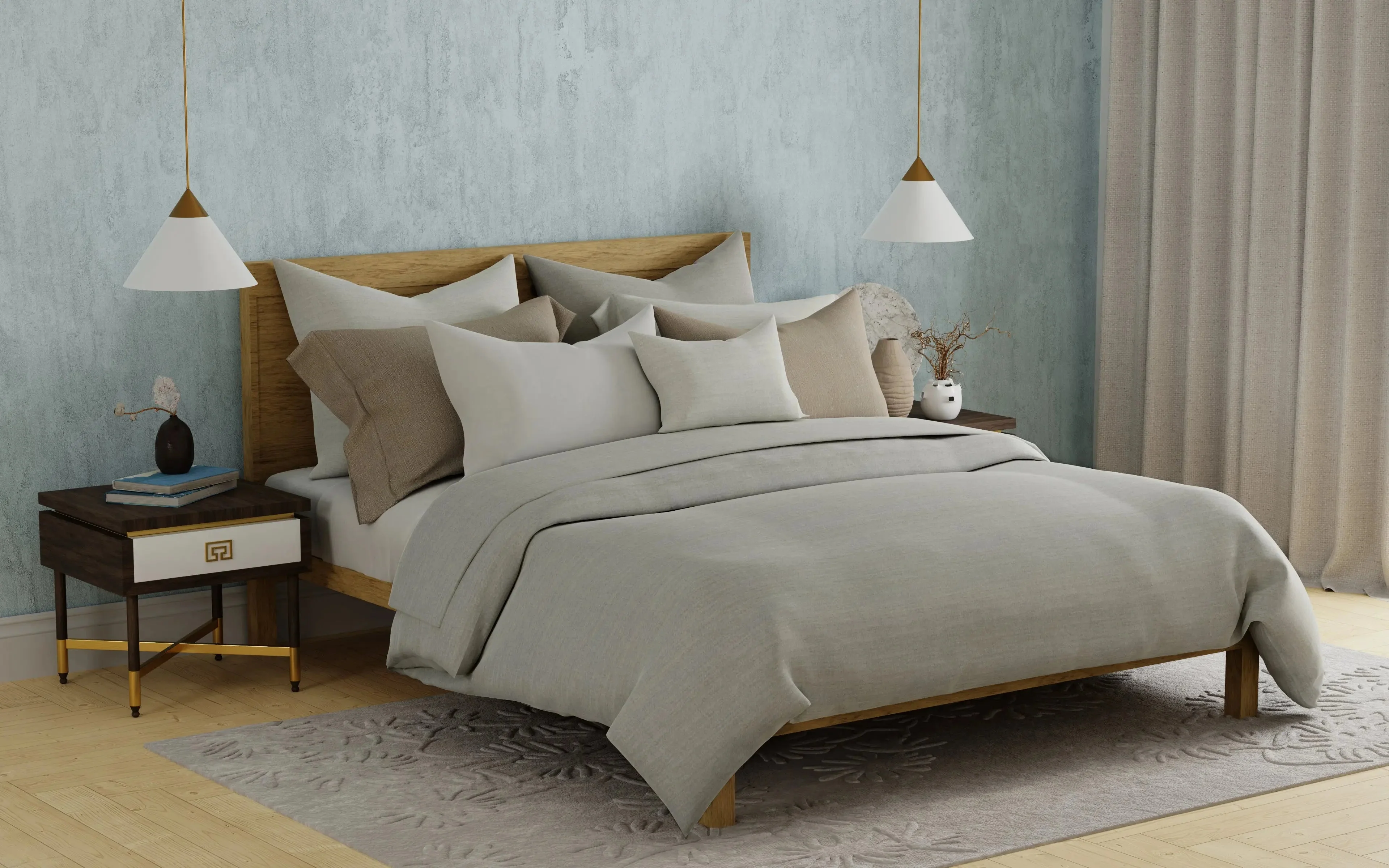 Delilah Home Organic Cotton Bedding Collection | Sheets & Duvet Covers - Image 15