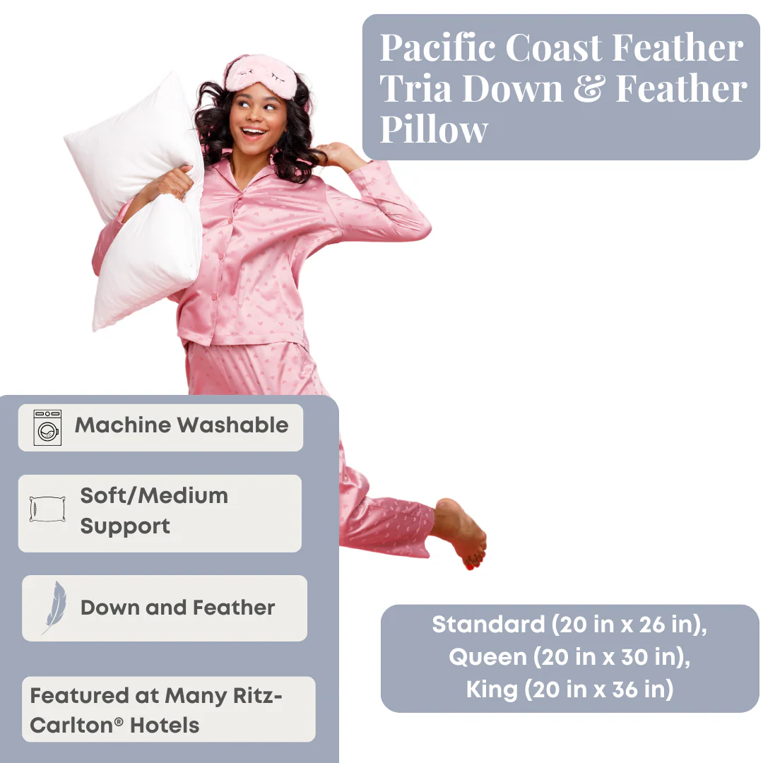 Pacific Coast Feather Tria Down & Feather Pillow - Featured at Many Ritz-Carlton® Hotels - Image 11