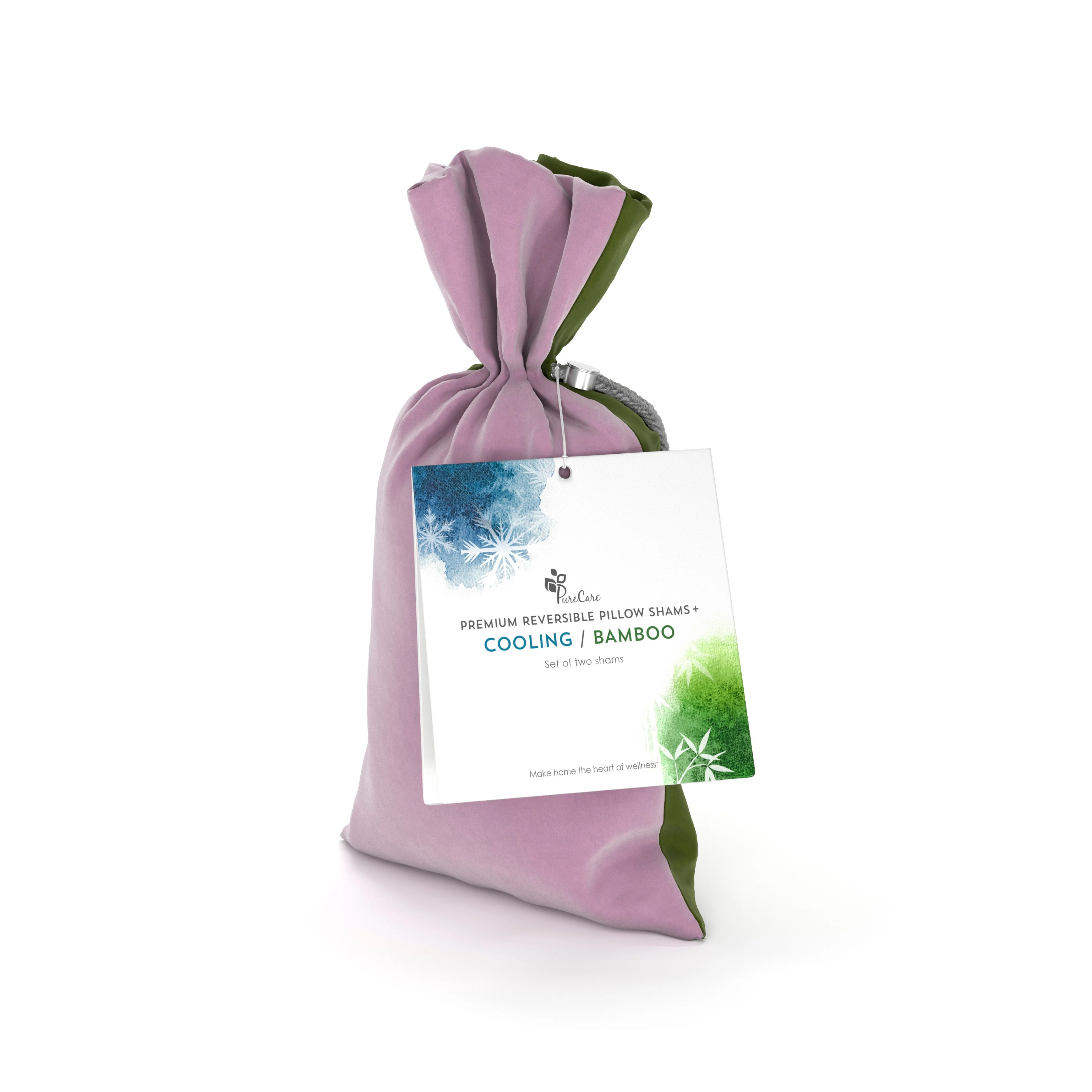 PureCare Pillow Sham Set | Cooling Bamboo - Image 10