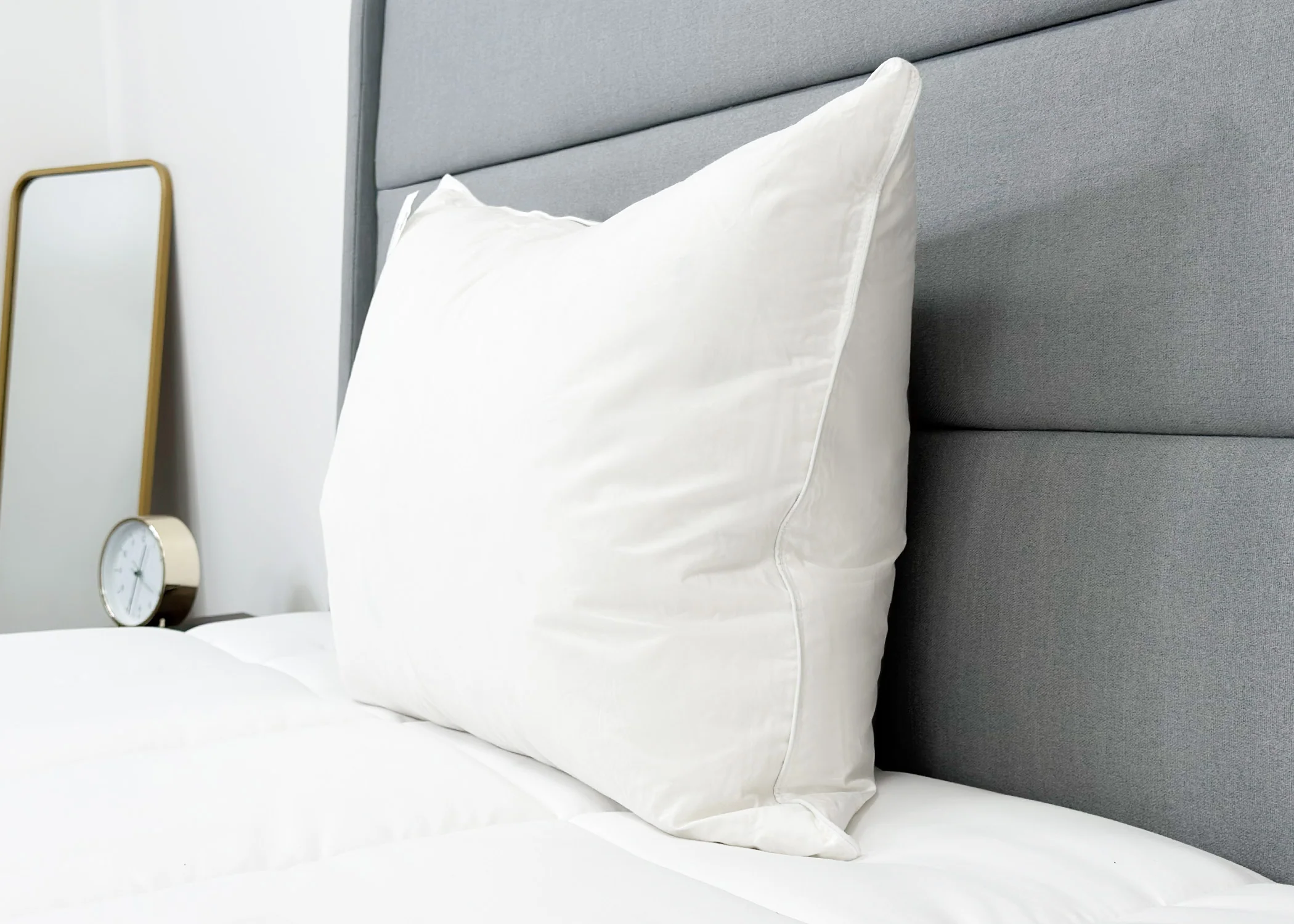 Pillowtex White Duck Down & Feather Pillow | 95% Feathers/5% Down - Image 4