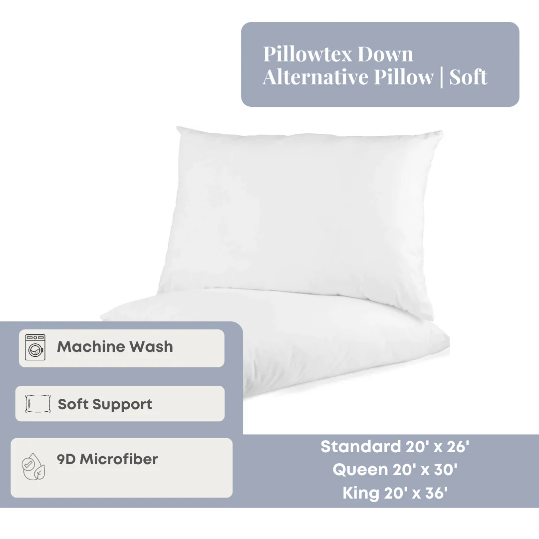 Pillowtex Down Alternative Pillow | Soft - Image 3
