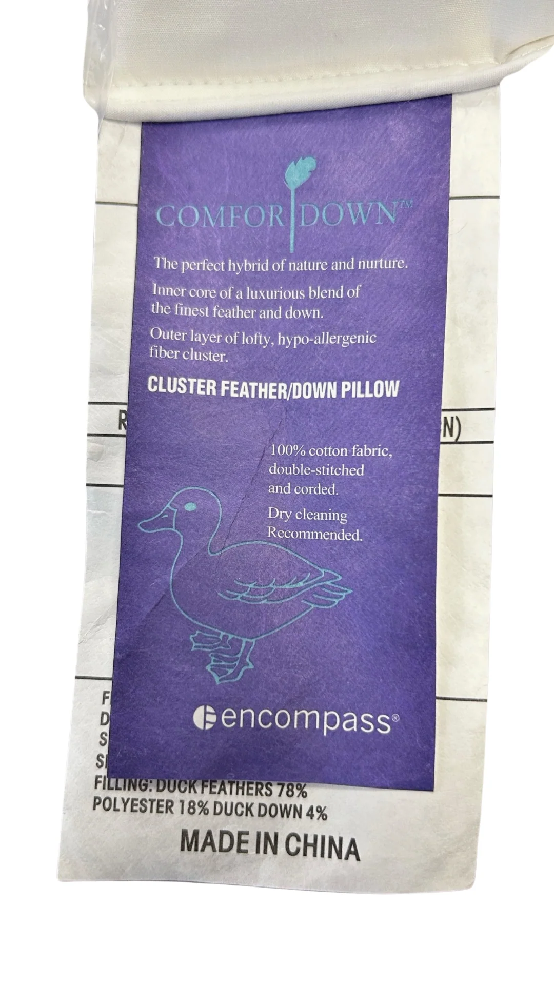Pillow Factory Comfort Down Pillow, Featured in La Quinta Inns - Image 4