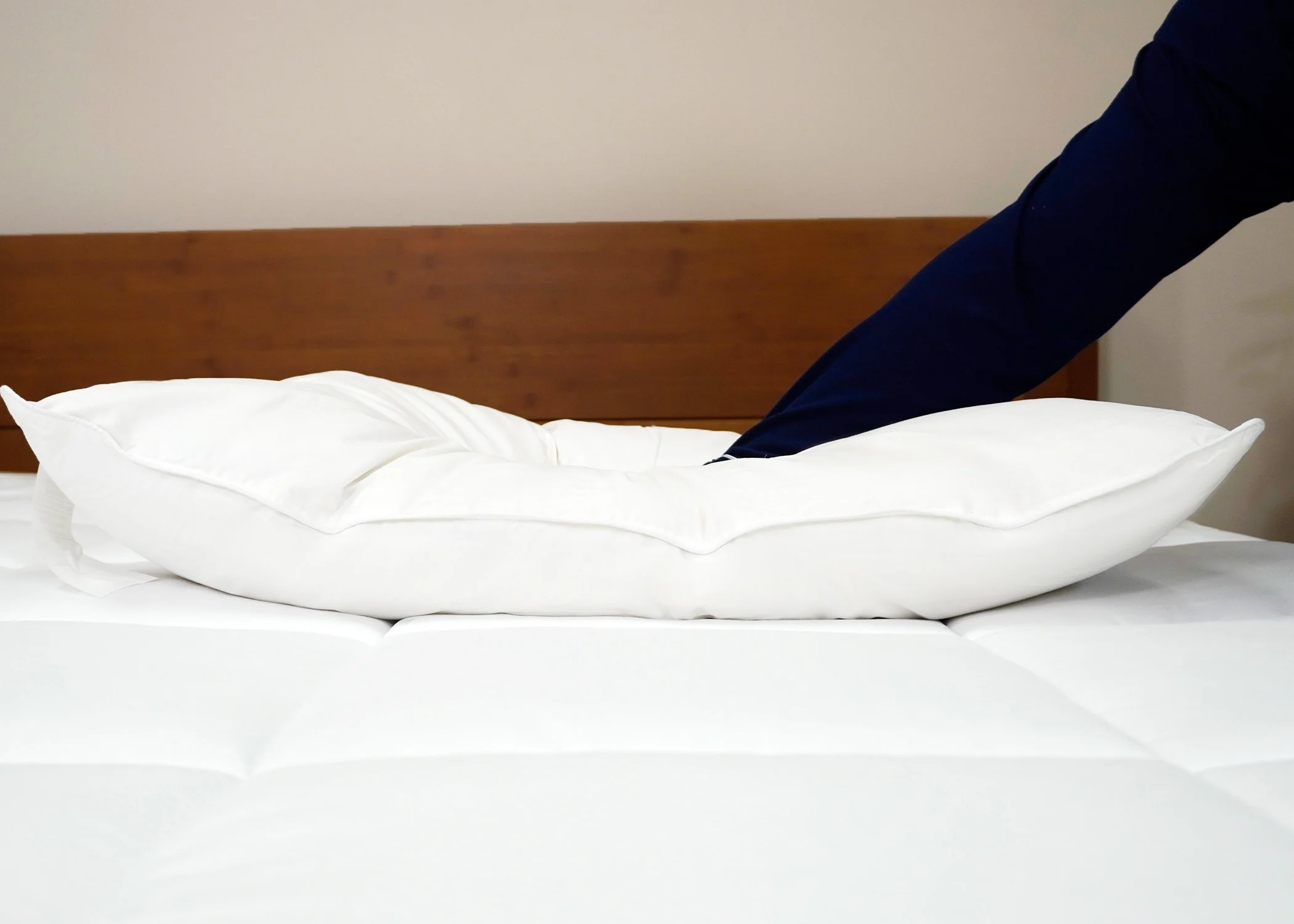 Pillowtex White Duck Down & Feather Pillow | 75% Feather/25% Down - Image 4