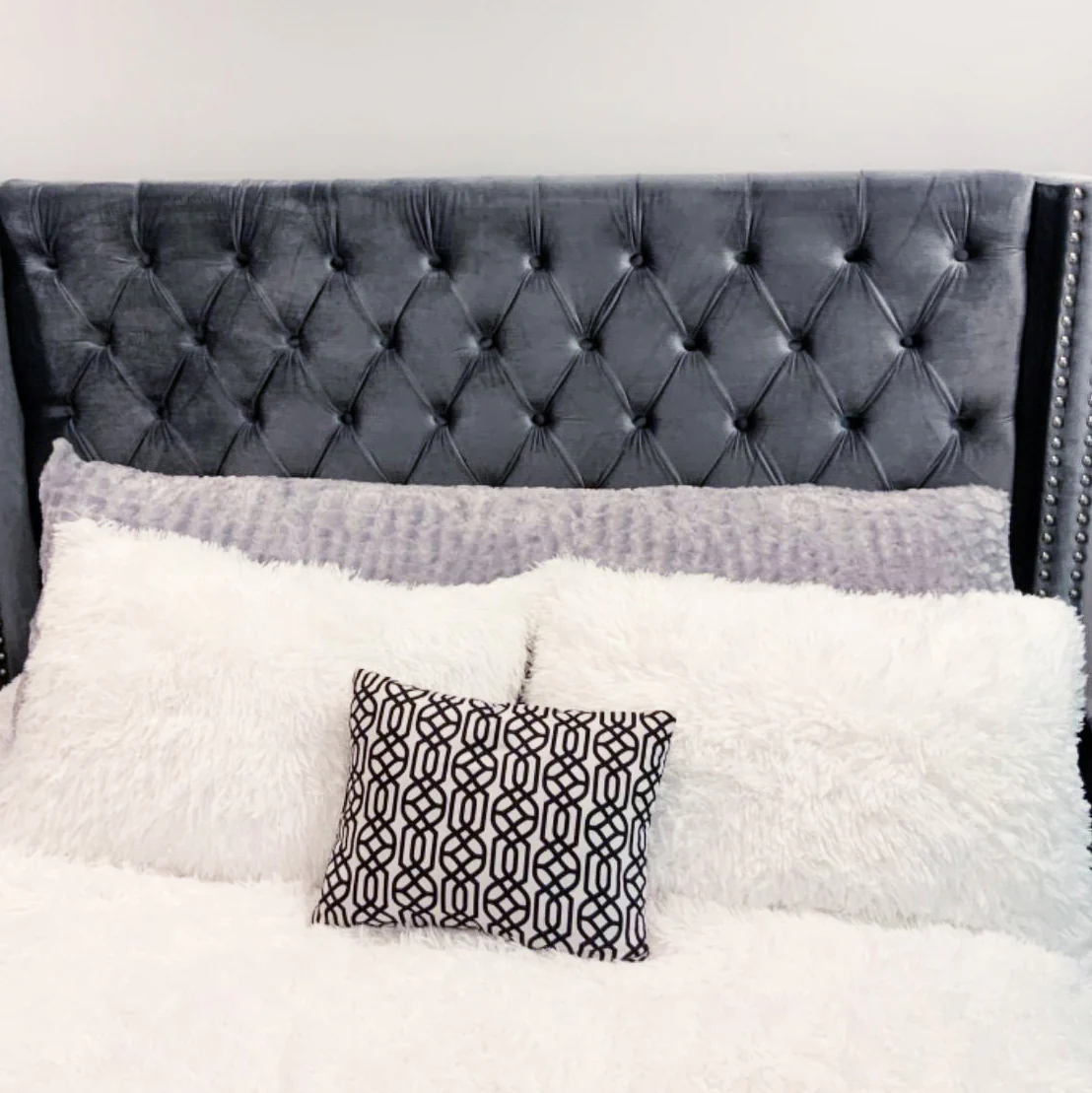 Pillowtex Body Pillow Cover | Colorful Plush Faux Fur - Image 12