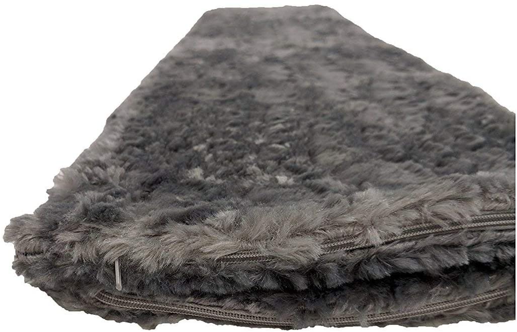 Pillowtex Body Pillow Cover | Colorful Plush Faux Fur - Image 3