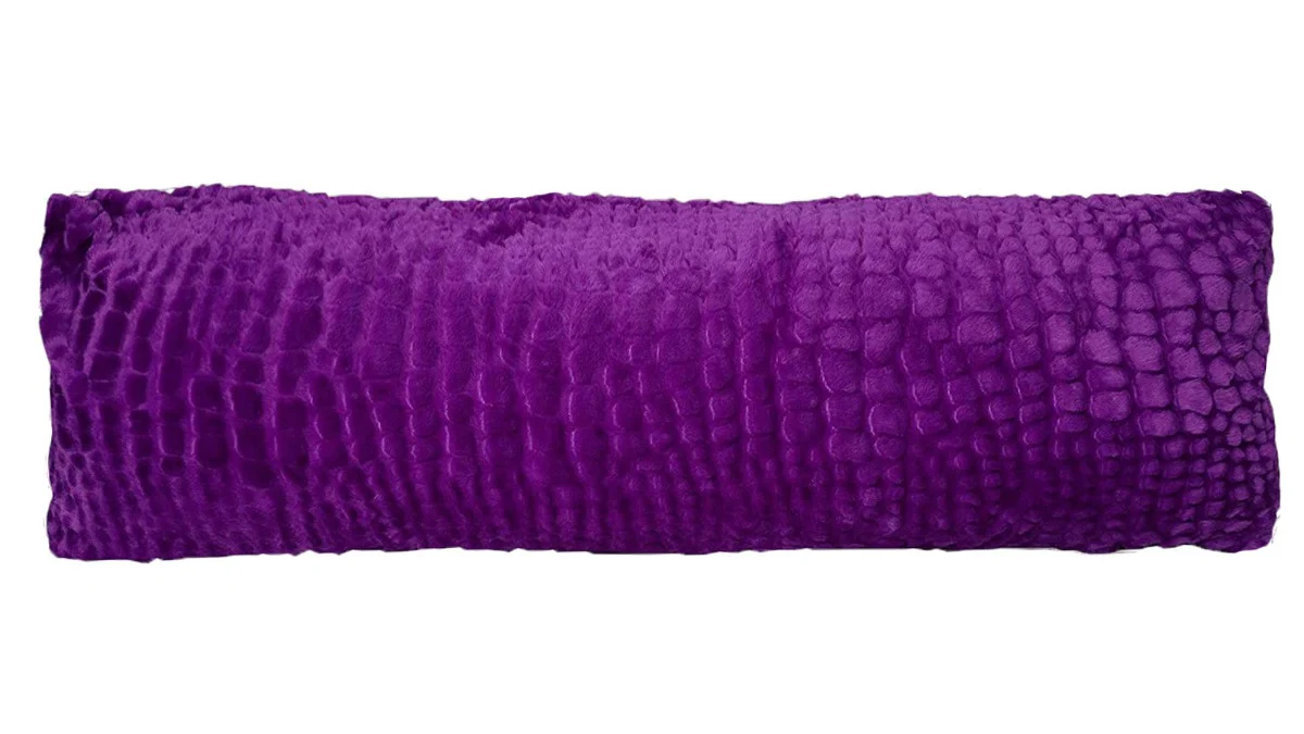Pillowtex Body Pillow Cover | Colorful Plush Faux Fur - Image 5