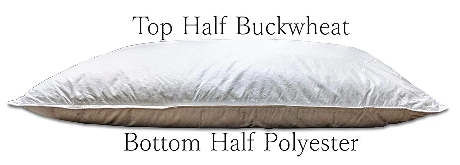 Pillowtex Kyoto Pillow - Half Buckwheat Half Polyester Pillow - Japanese Style Pillow - Image 13