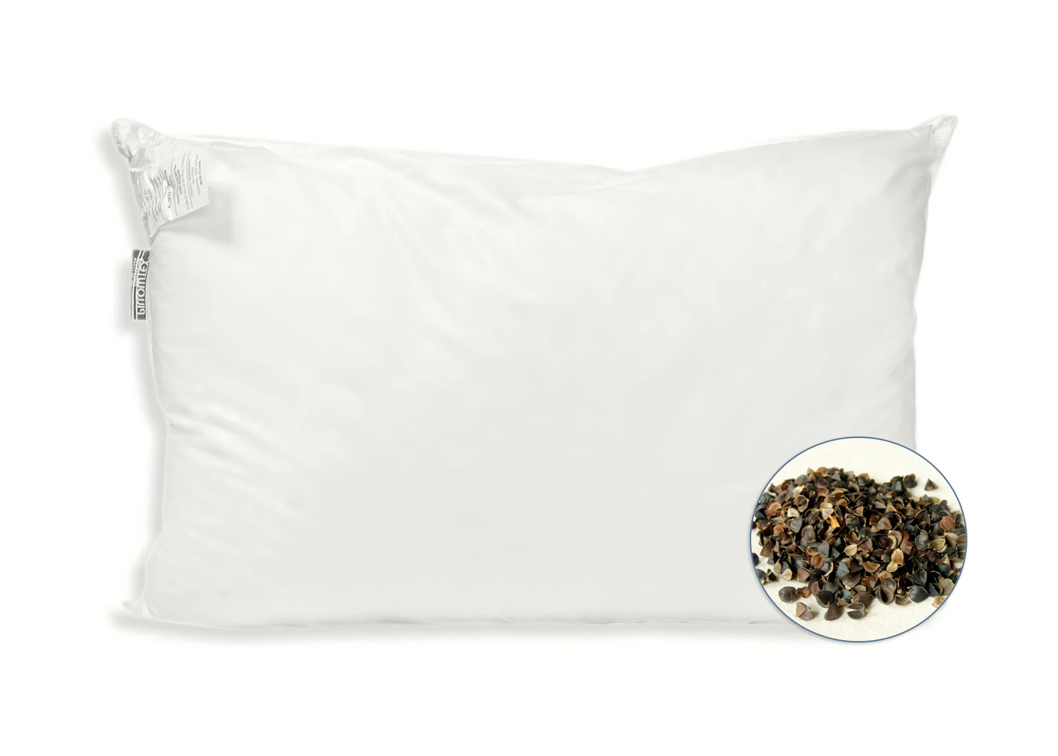 Pillowtex Kyoto Pillow - Half Buckwheat Half Polyester Pillow - Japanese Style Pillow - Image 14