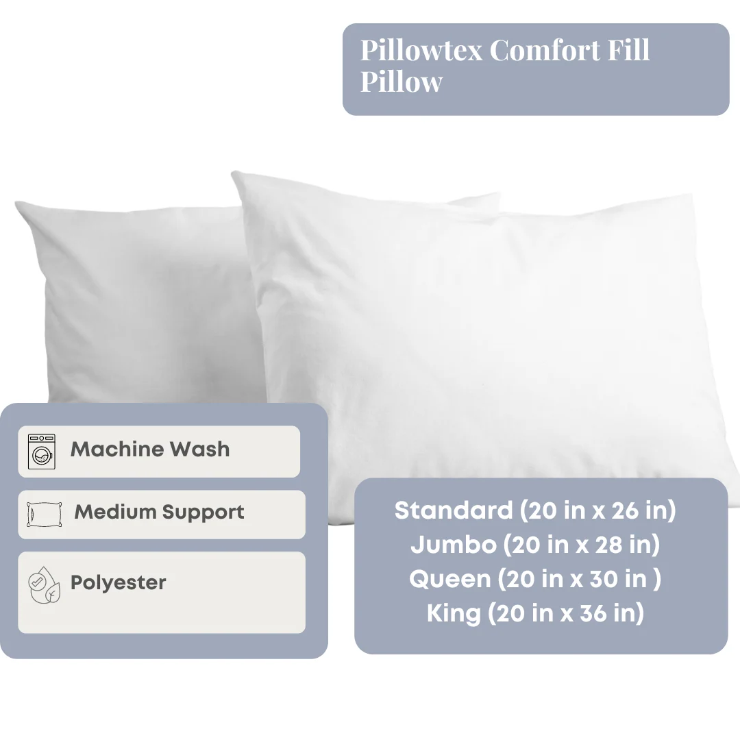 Pillowtex Comfort Fill Pillow - Image 2