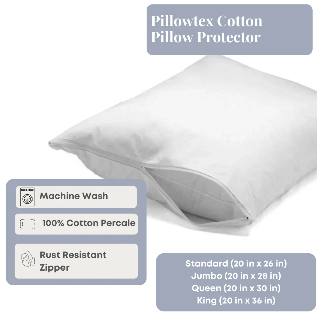 Pillowtex Cotton Pillow Protector - Image 2