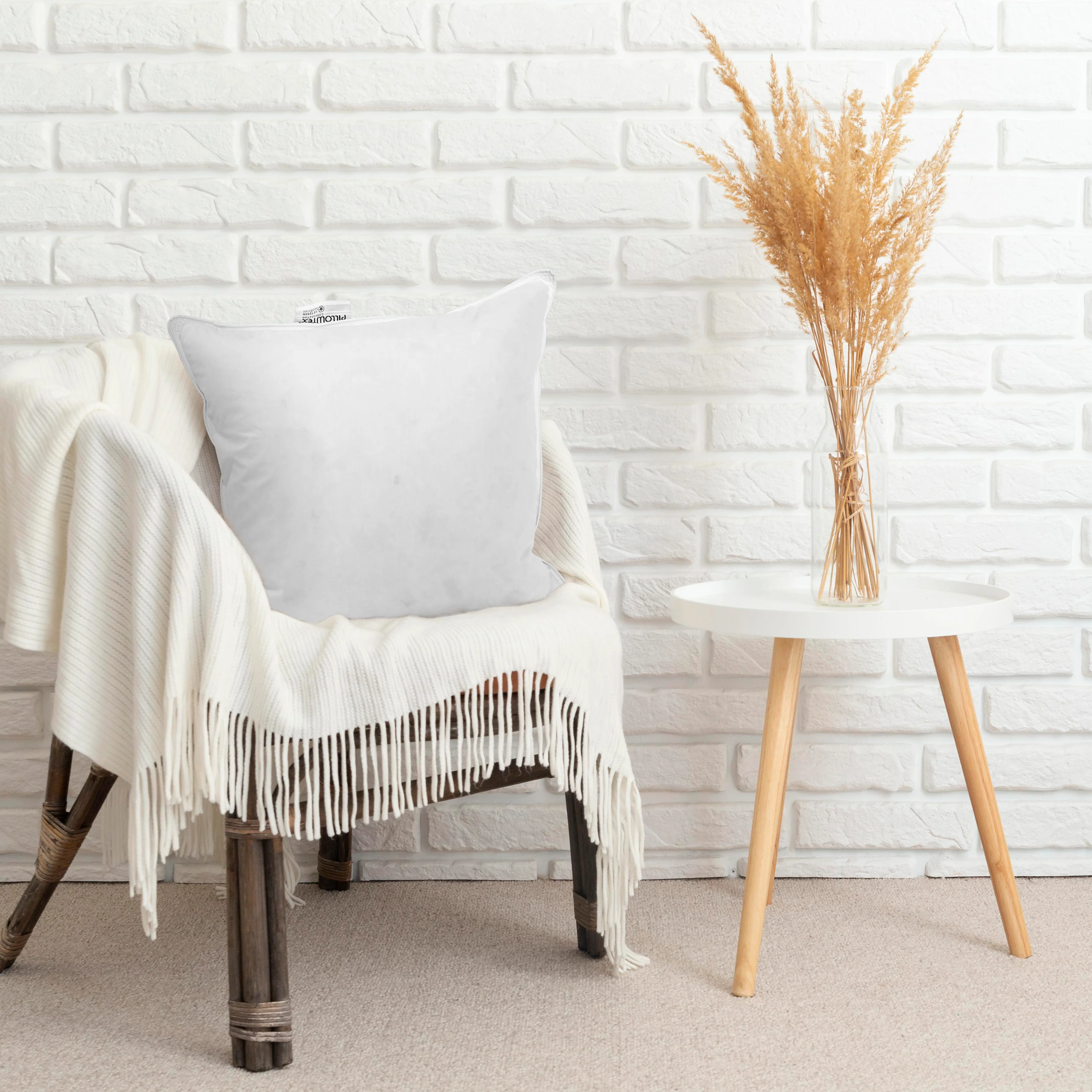 Pillowtex Pillow Insert | White Duck Feather & Down - Image 13