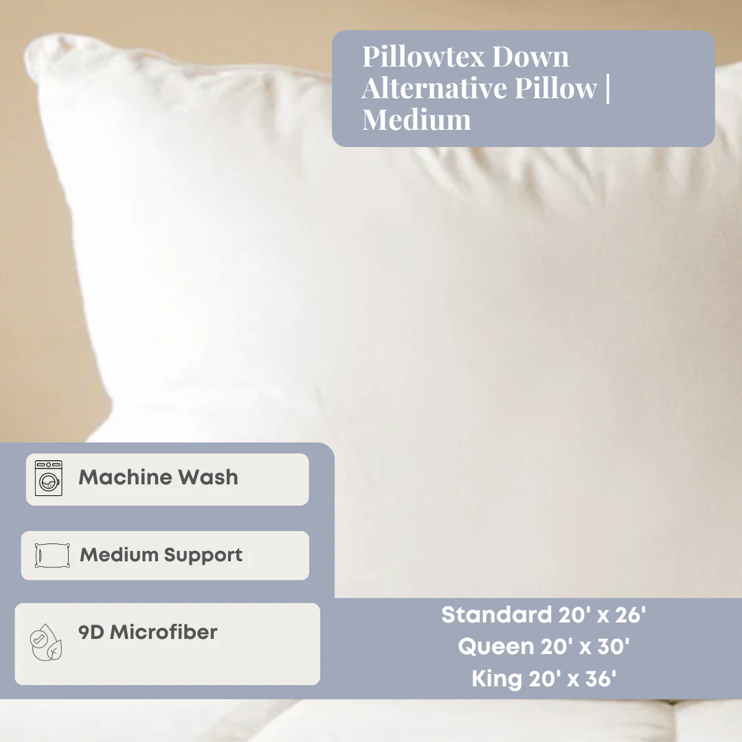 Pillowtex Down Alternative Pillow | Medium - Image 2
