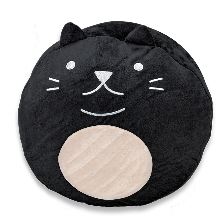 Squishy Polyester Cat Pillow with Tail & Ears | Purr-cilla The Cat - Image 11
