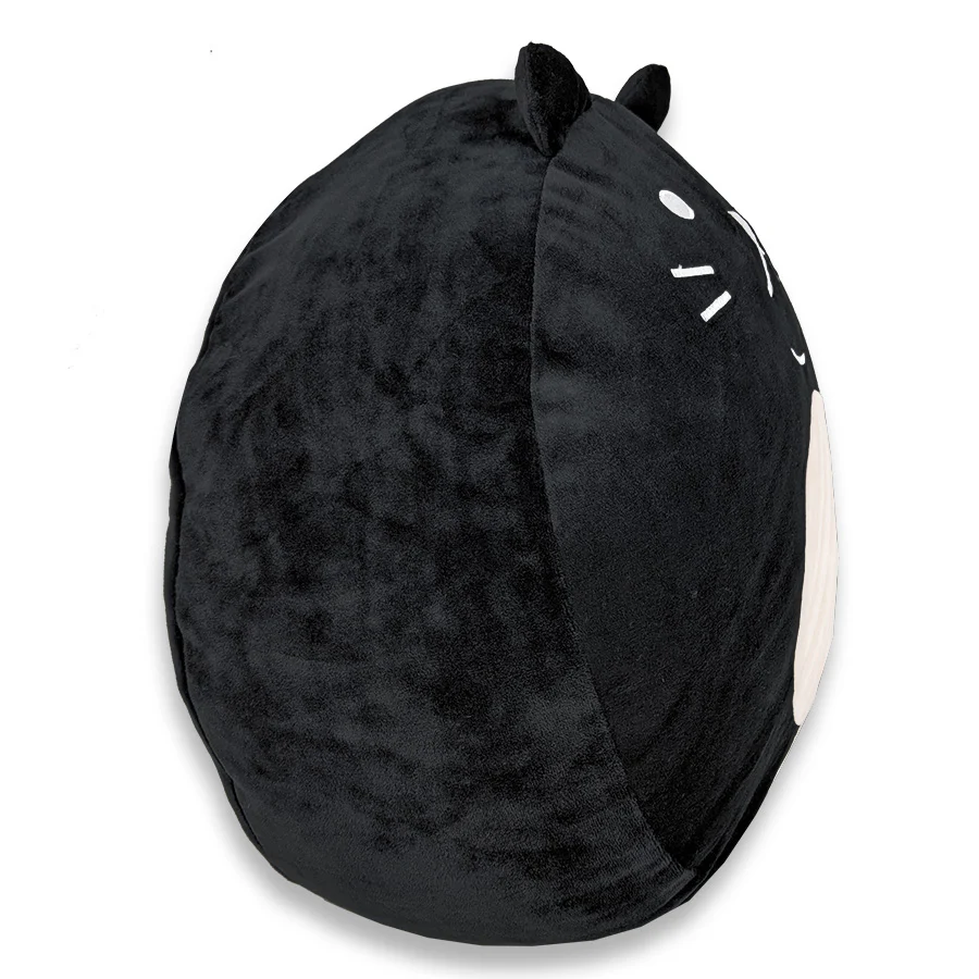 Squishy Polyester Cat Pillow with Tail & Ears | Purr-cilla The Cat - Image 13