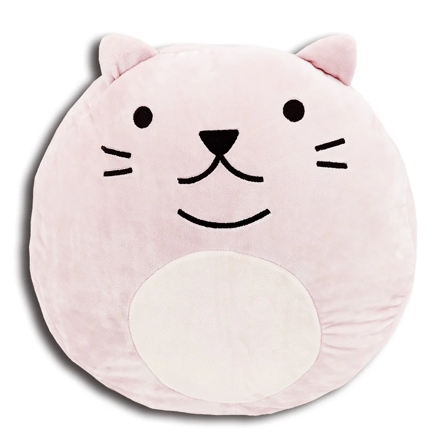 Squishy Polyester Cat Pillow with Tail & Ears | Purr-cilla The Cat - Image 5
