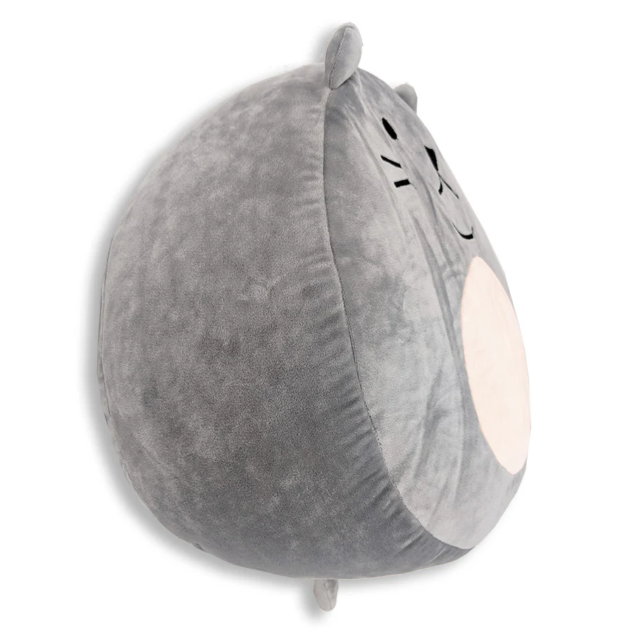Squishy Polyester Cat Pillow with Tail & Ears | Purr-cilla The Cat - Image 9