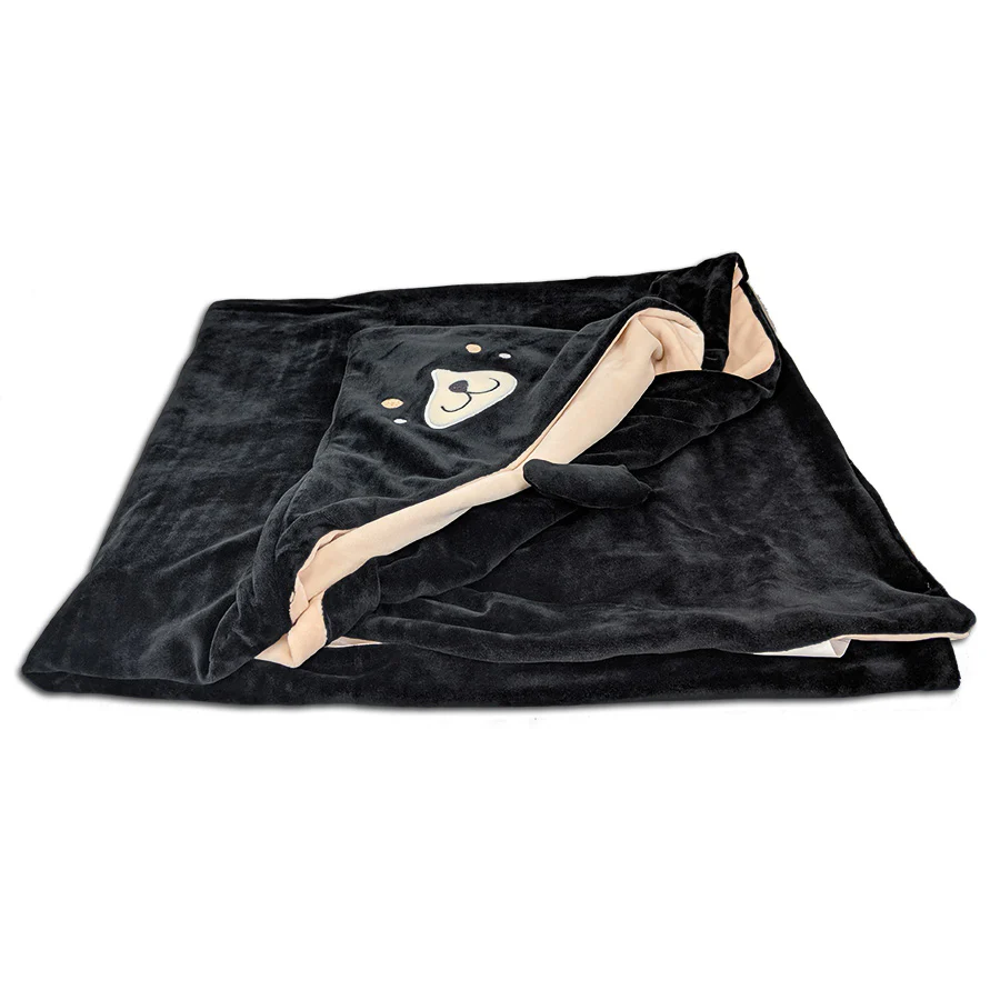 Hooded Animal Blanket for Kids | Wylie The Dog - Image 3