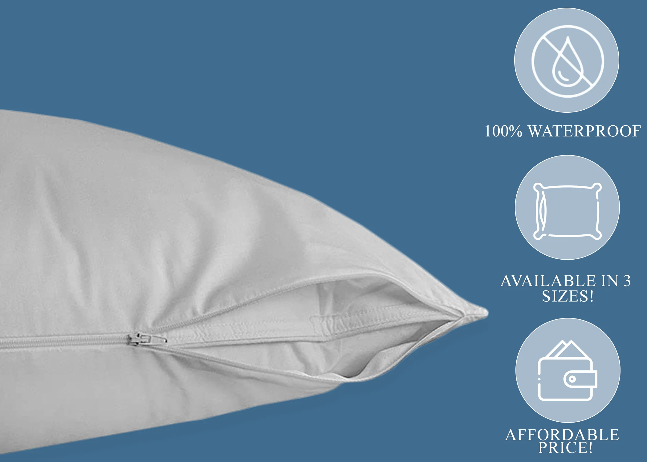 Pillowtex Waterproof Pillow Protector - Image 5
