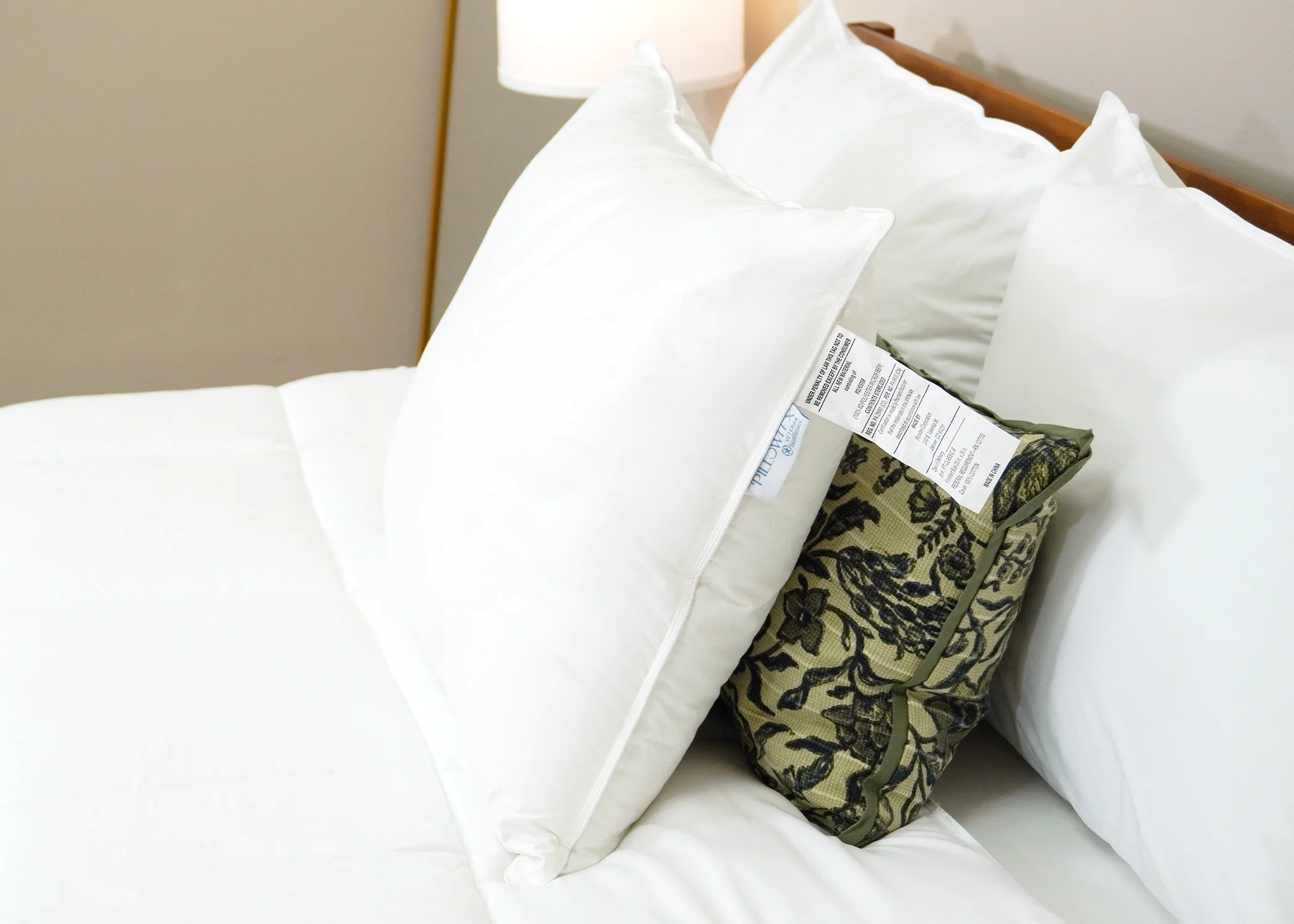 Pillowtex Premium Polyester Pillow | Extra Firm - Image 3