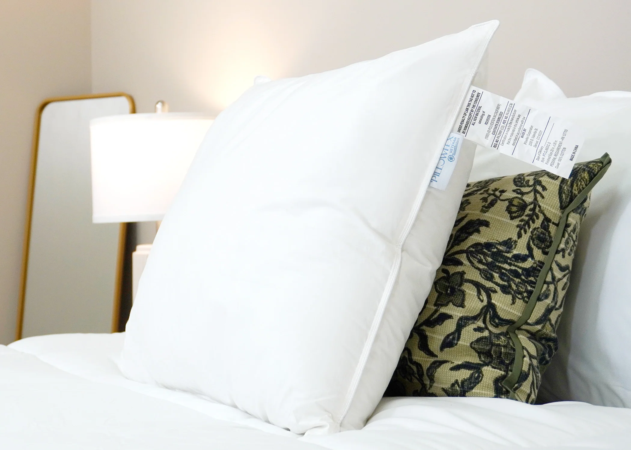 Pillowtex Premium Polyester Pillow | Extra Firm - Image 5