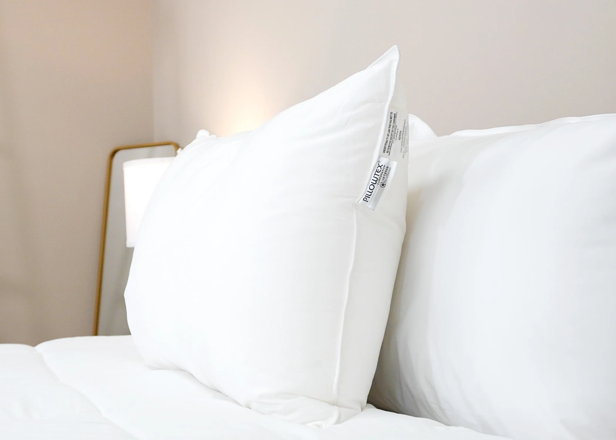 Pillowtex Premium Polyester Pillow | Firm