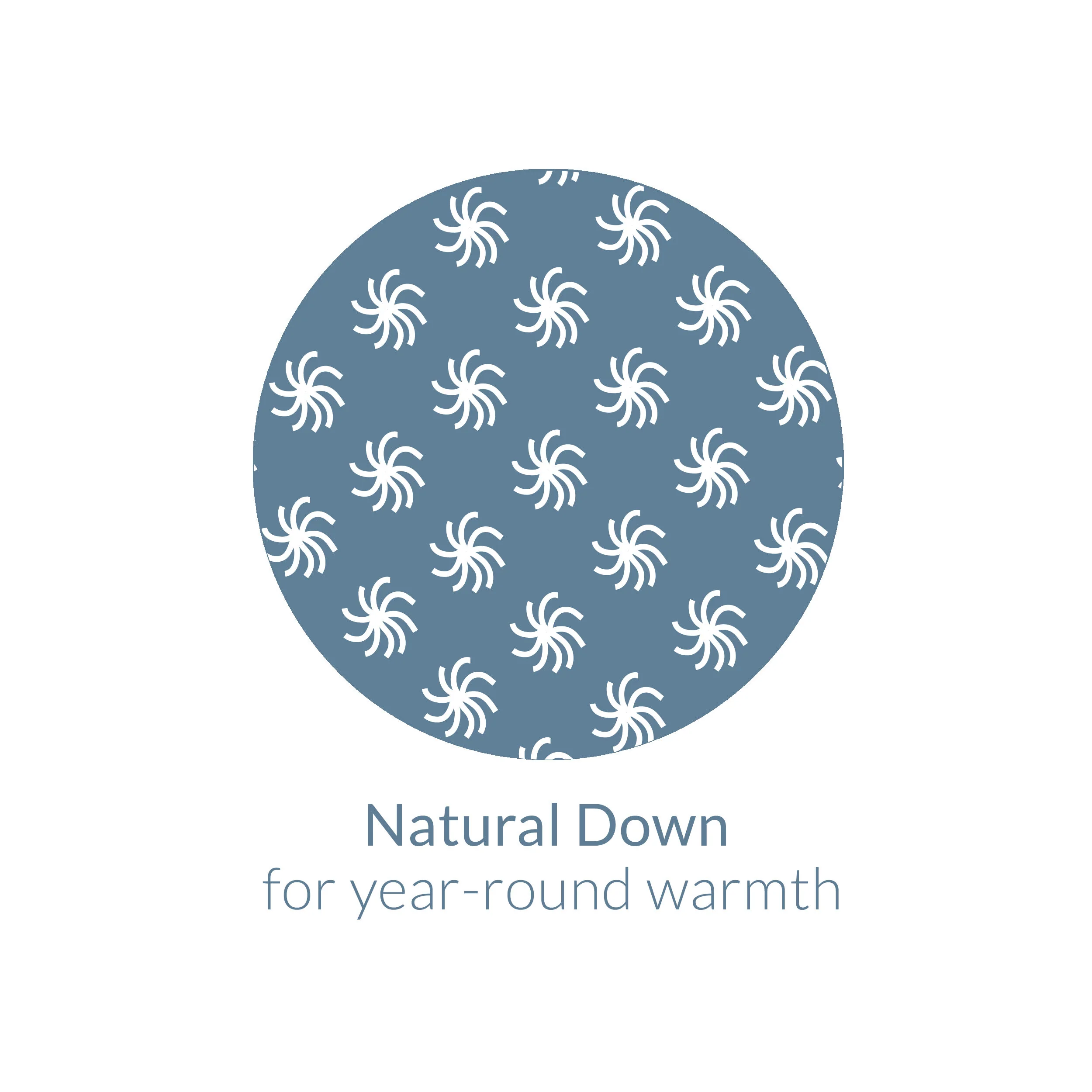 Restful Nights All Natural Down Comforter | All Season - Image 3
