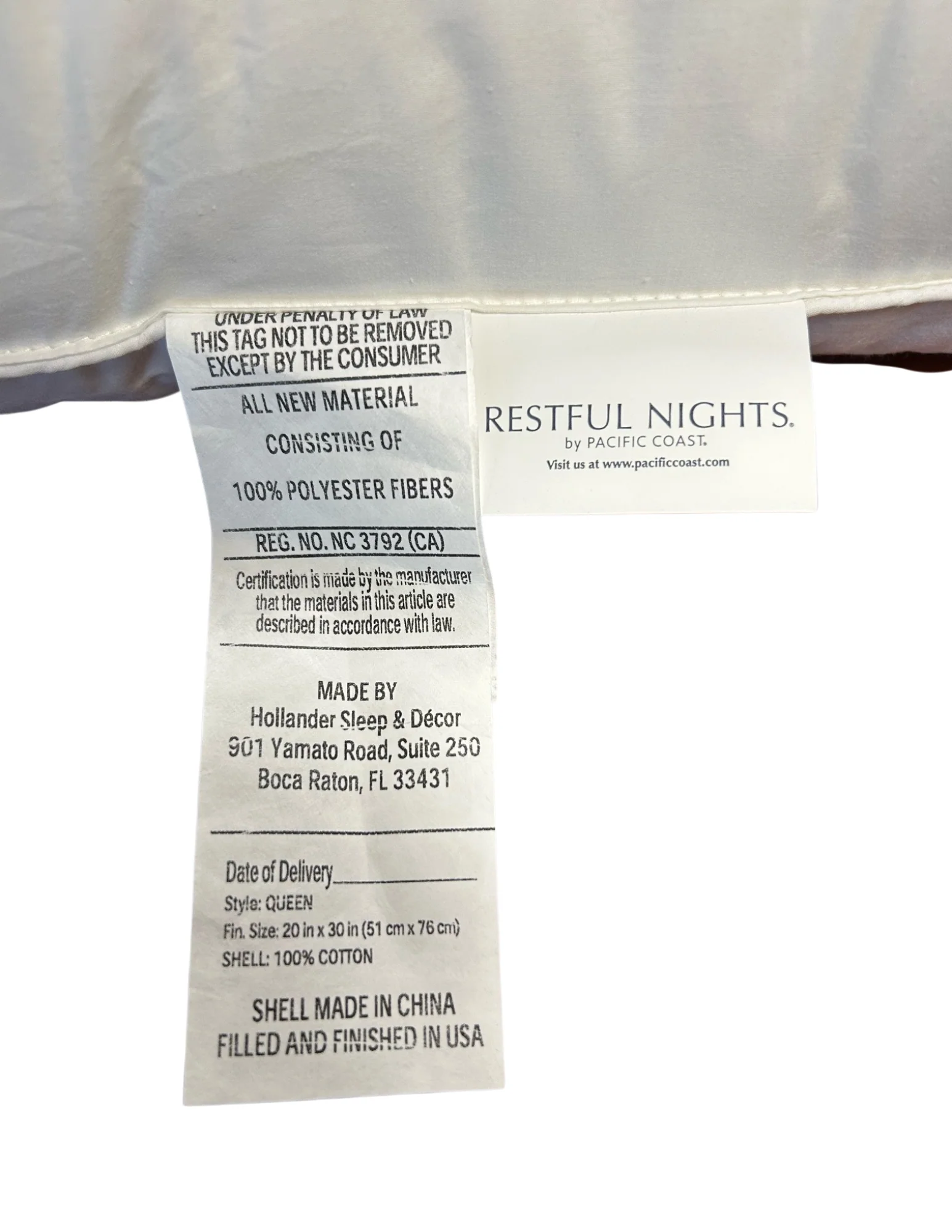 Restful Nights Renova™ Pillow | Eco-Friendly - Image 3