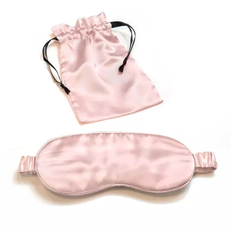 Mulberry Silk Sleep Eye Mask with Silk Covered Elastic Strap - Image 7