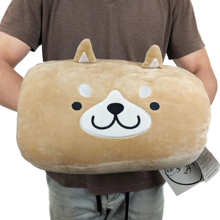 Smiling Dog Face Muff | Milo The Dog Fun Hand Warmer Pillow - Image 3