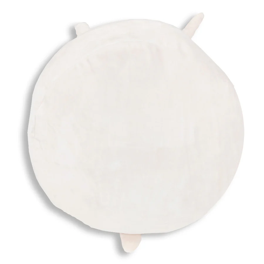 Squishy Bunny Face Pillow with Floppy Ears | Snowball the Bunny - Image 4