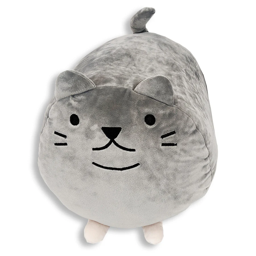 Squishy Polyester Cat Snuggle Pillow | Pickles The Cat
