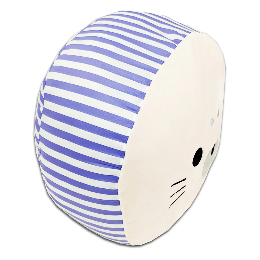 Squishy Seal Face Pillow with Stripes | Sally The Seal - Image 2