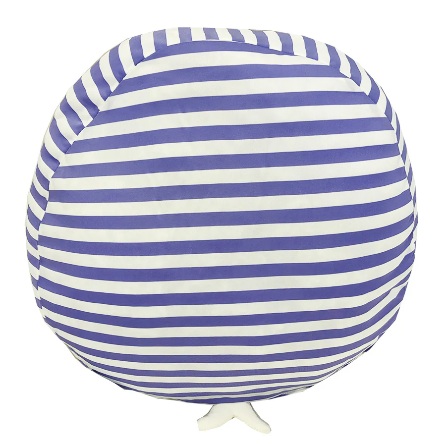 Squishy Seal Face Pillow with Stripes | Sally The Seal - Image 3