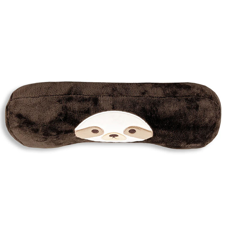 Squishy Sloth Face Cylindrical Pillow | Libby The Sloth - Image 3