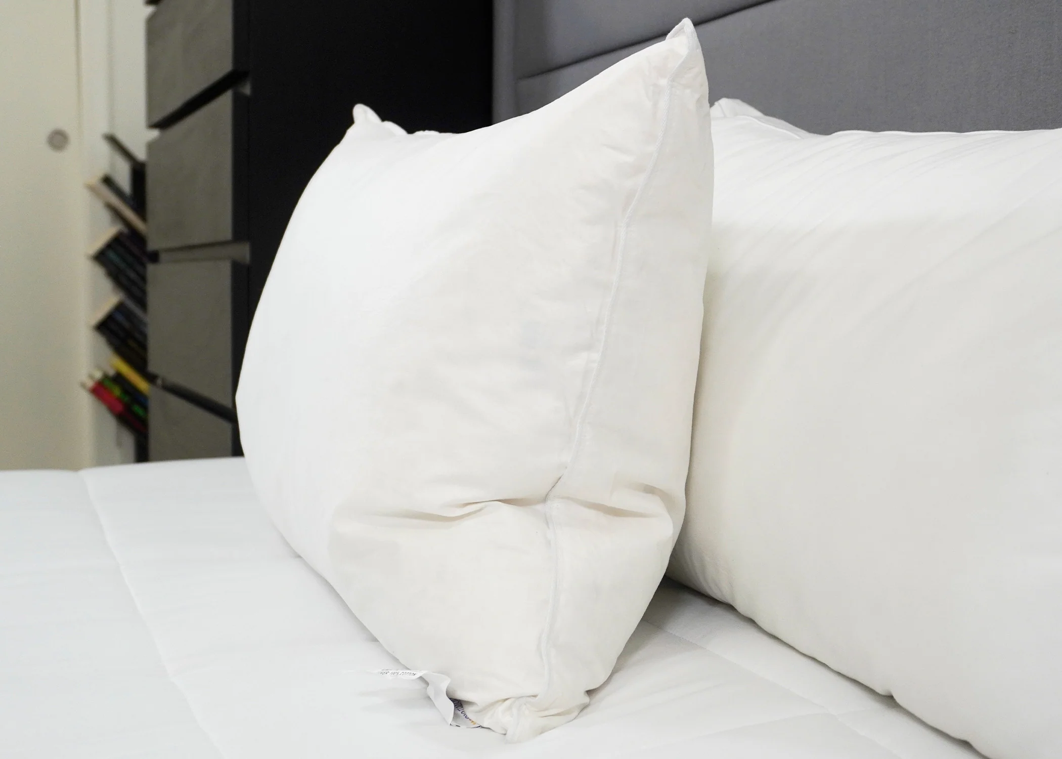 Down Etc. 25% White Goose Down / 75% White Goose Feather Pillow - Image 2
