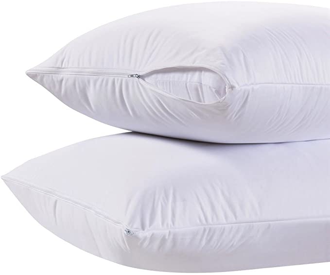 Down Etc. Premium Pillow Protector With Teardrop Closure - Image 2