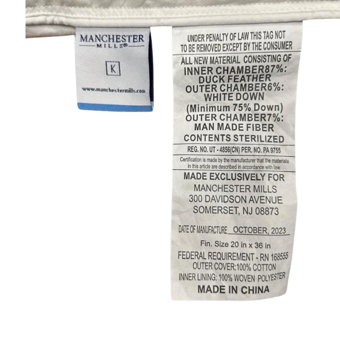 Temperloft Down/Down Alternative Pillow, Featured at Many Hotels - Image 4