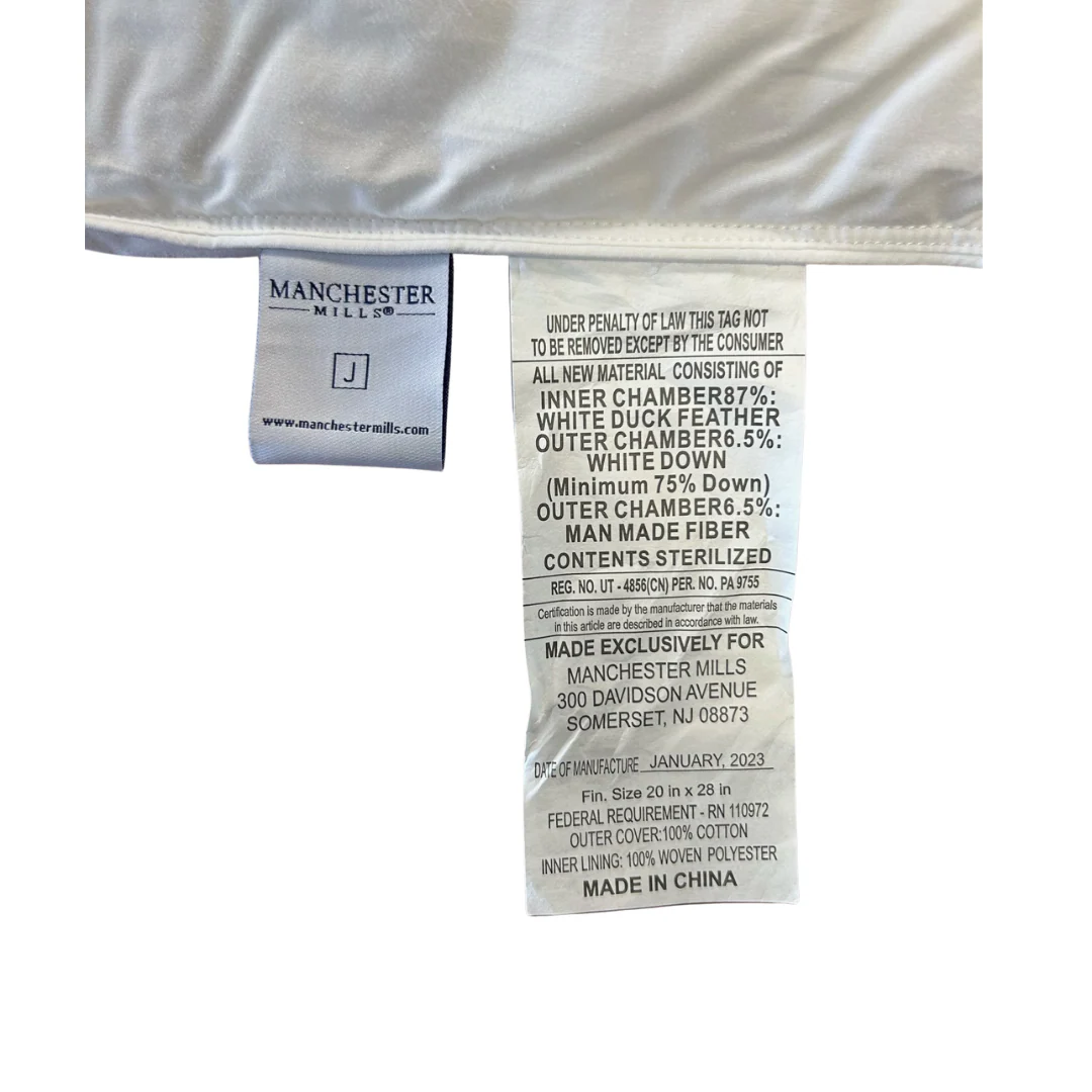 Temperloft ReNew Pillow Down/Down Alt Fill | Environmentally Friendly - Image 4
