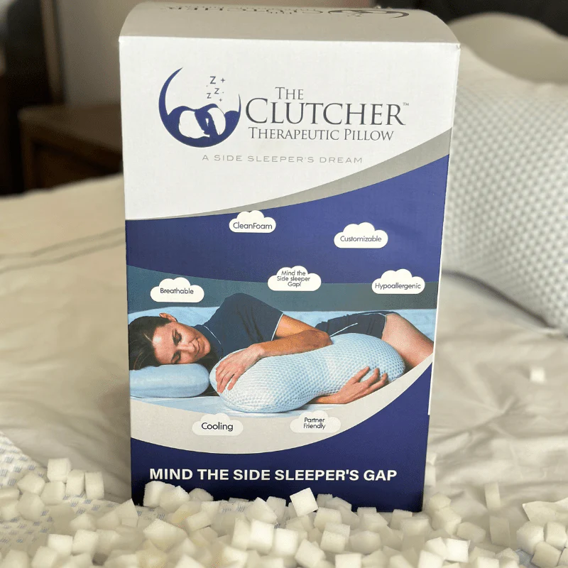 Ergonomic & Adjustable Body Pillow for Side Sleepers | The Clutcher Pillow - Image 5