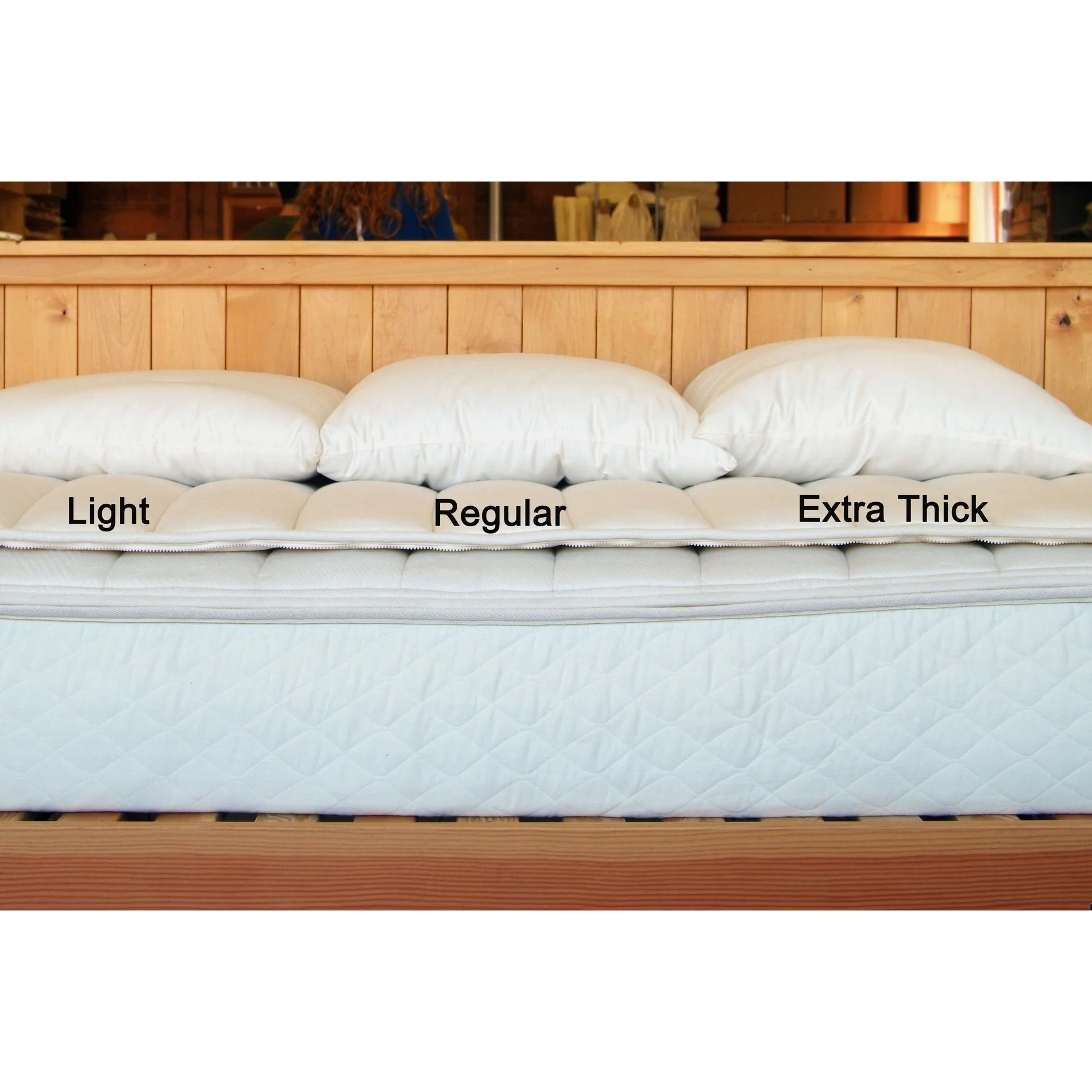 Holy Lamb Organics Wool-Filled Bed Pillow | All-Natural - Image 4